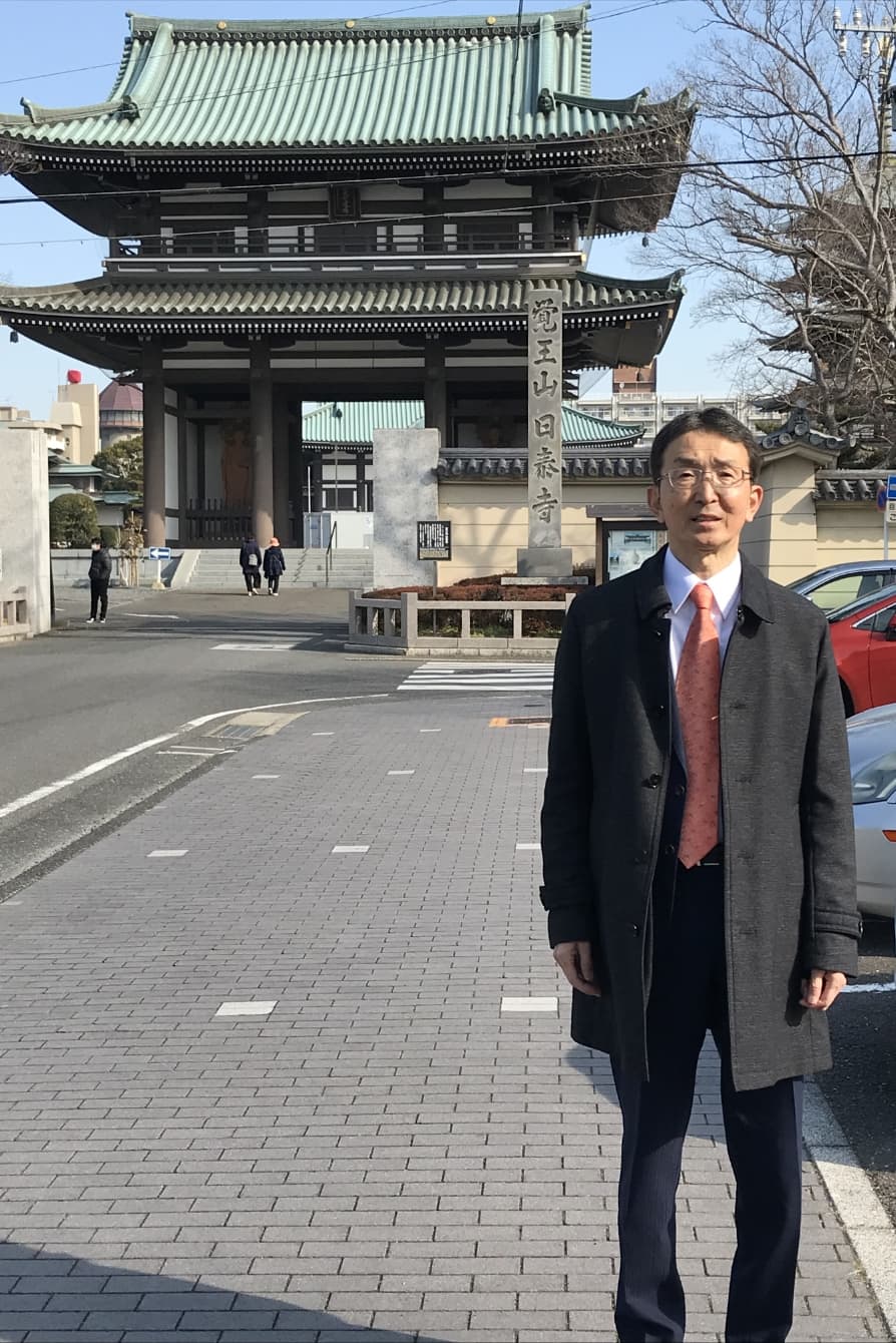 荒井在札幌タイ王国名誉領事が、覚王山日泰寺を参拝いたしました。