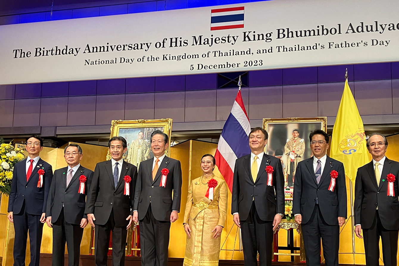 荒井在札幌タイ王国名誉領事が、タイ王国ナショナルデー祝賀式典に出席いたしました。