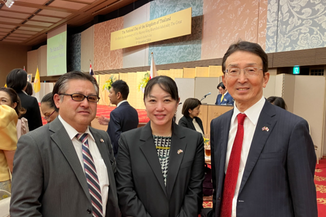 荒井在札幌タイ王国名誉領事が、タイ王国ナショナルデー祝賀式典に出席いたしました。