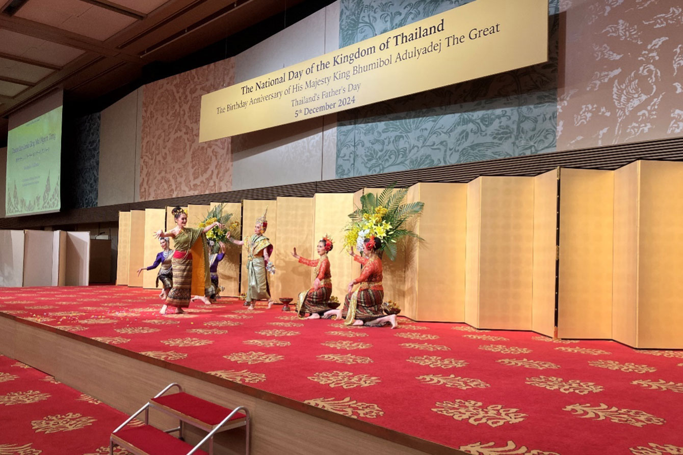 荒井在札幌タイ王国名誉領事が、タイ王国ナショナルデー祝賀式典に出席いたしました。